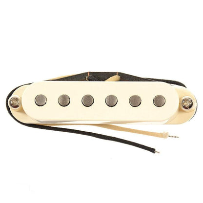 Bare Knuckle PAT Pend '63 Veneer Board Strat Single Coil Middle Pickup Flat RW/RP Parchment Parts / Guitar Pickups