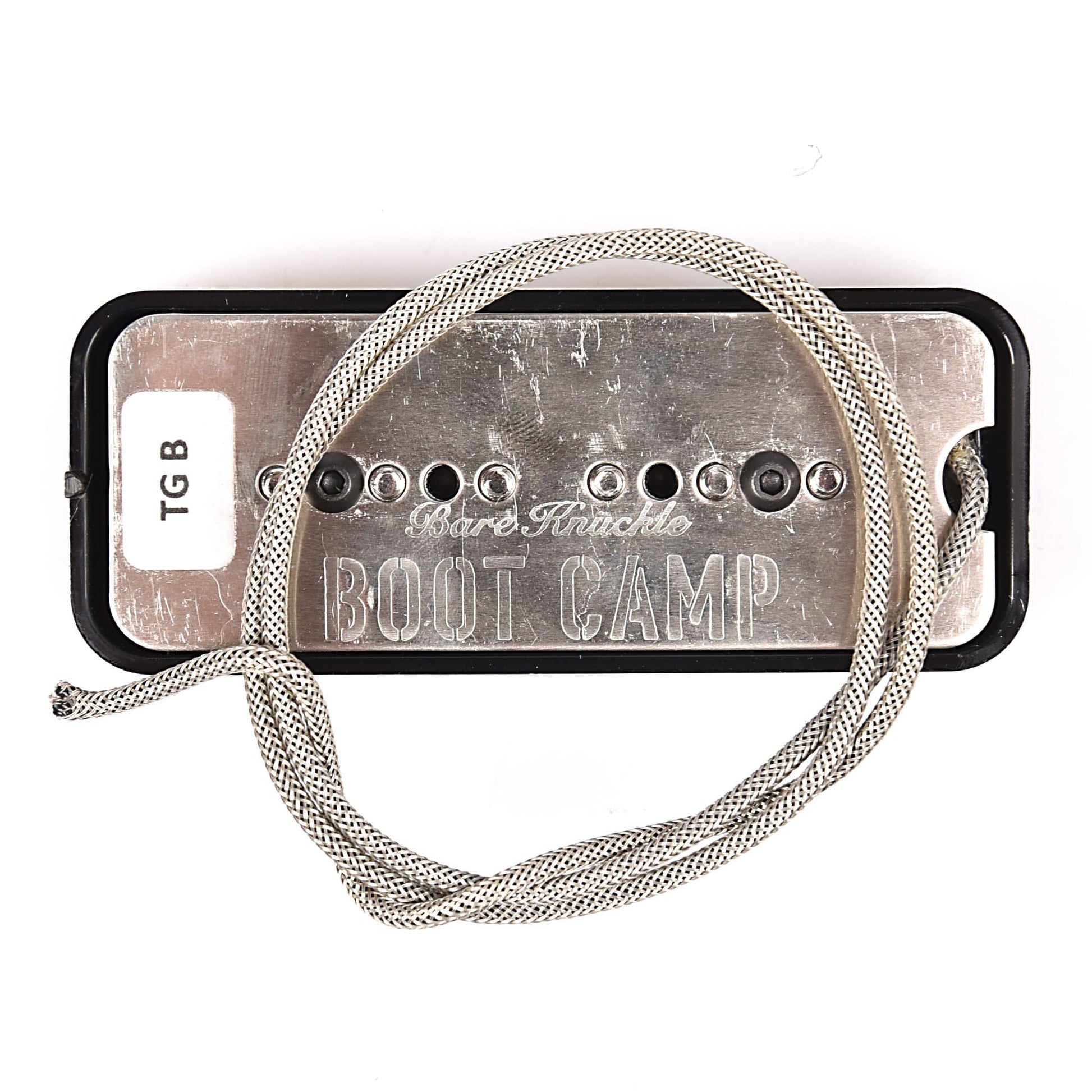 Bare Knuckle Bootcamp P90 True Grit Bridge Pickup Black Parts / Pickguards