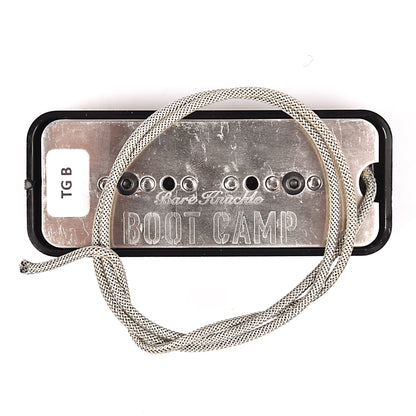 Bare Knuckle Bootcamp P90 True Grit Bridge Pickup Black Parts / Pickguards