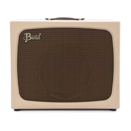 Bartel Starwood 1x12 Extension Cabinet Slanted Front Ivory/Brown Tolex w/Celestion Alnico Cream Amps / Guitar Cabinets