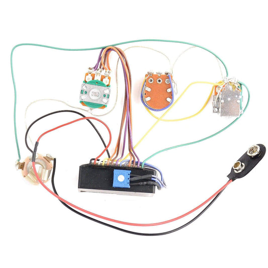 Bartolini Bass Preamp 2 Band EQ Bass/Treble Stack Plus Volume Parts / Bass Guitar Parts