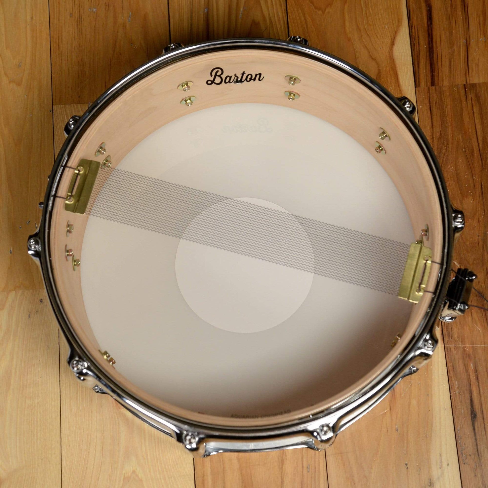 Barton Drum Co. 13/16/22/5x14 4pc. North American Maple Drum Kit Black Sparkle