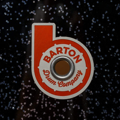 Barton Drum Co. 13/16/22/5x14 4pc. North American Maple Drum Kit Black Sparkle
