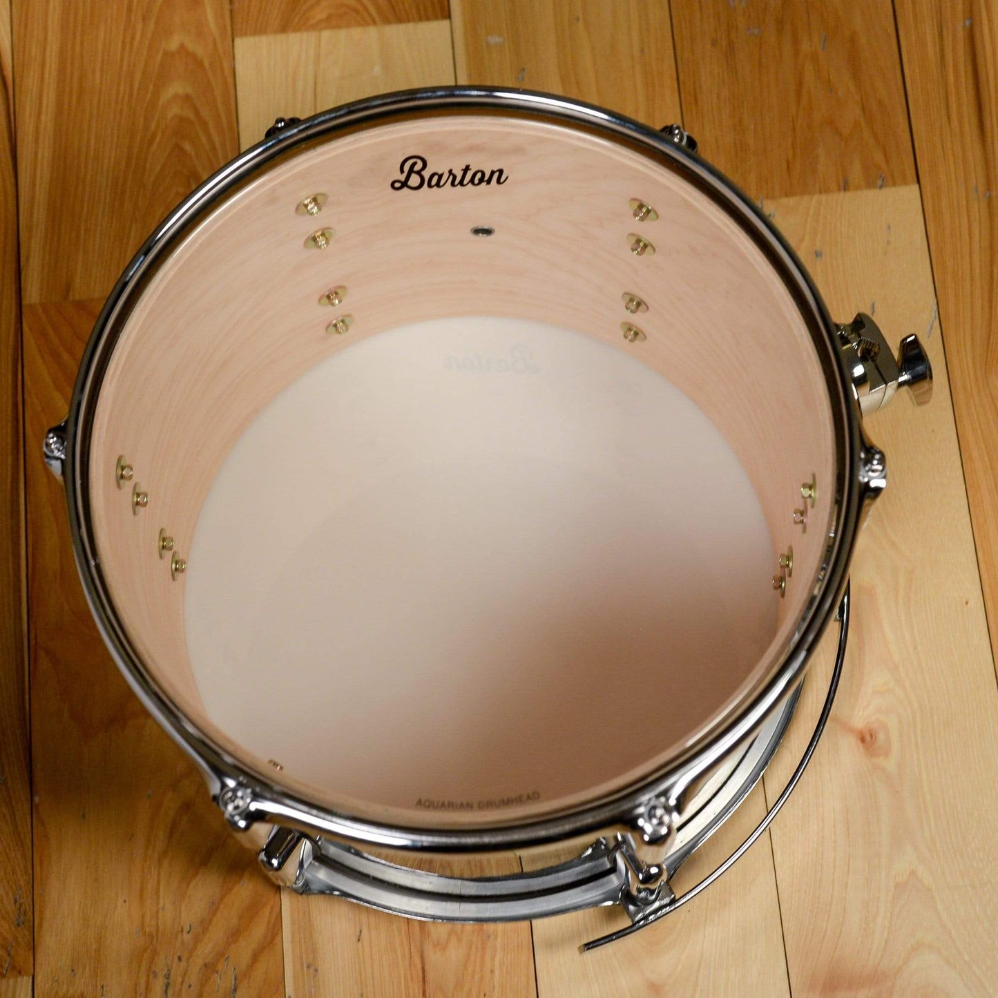 Barton Drum Co. 13/16/22/5x14 4pc. North American Maple Drum Kit Black Sparkle