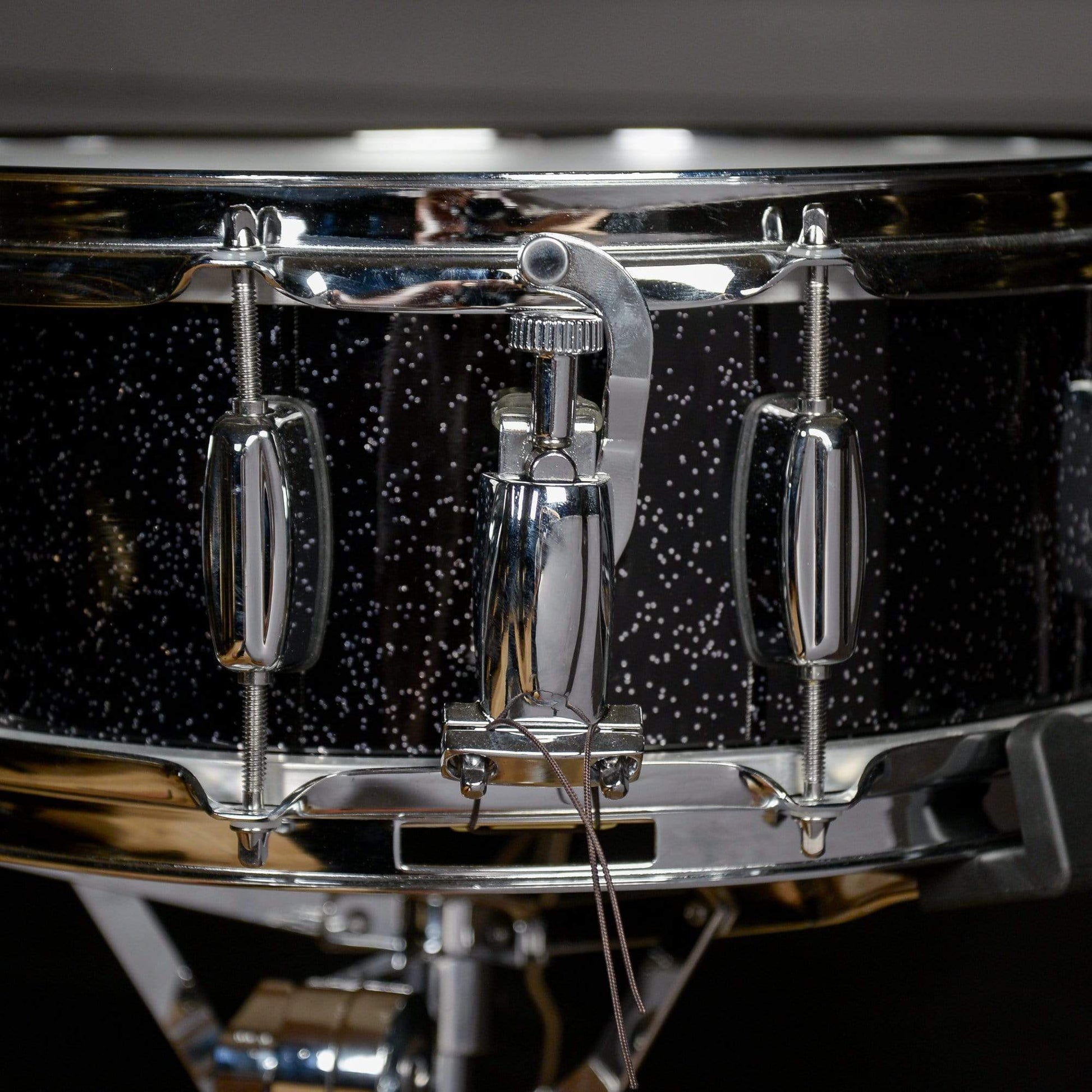 Barton Drum Co. 13/16/22/5x14 4pc. North American Maple Drum Kit Black Sparkle