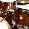 Barton Drum Co.13/16/22/5x14 4pc. North American Maple Drum Kit Piano Brown Gloss