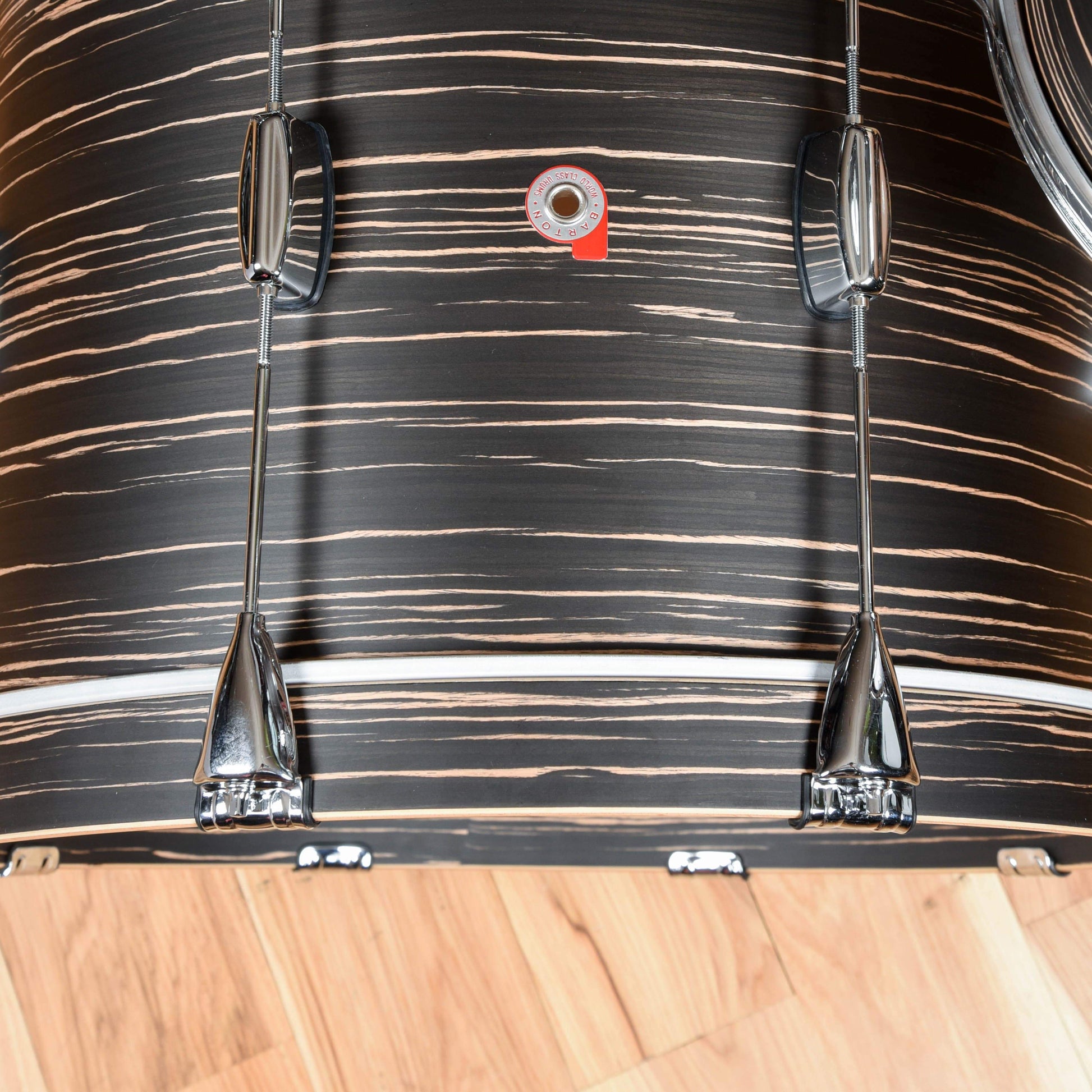 Barton Drum Co. 12/14/20 3pc. Essential Beech Drum Kit Ebony Drums and Percussion / Acoustic Drums / Full Acoustic Kits