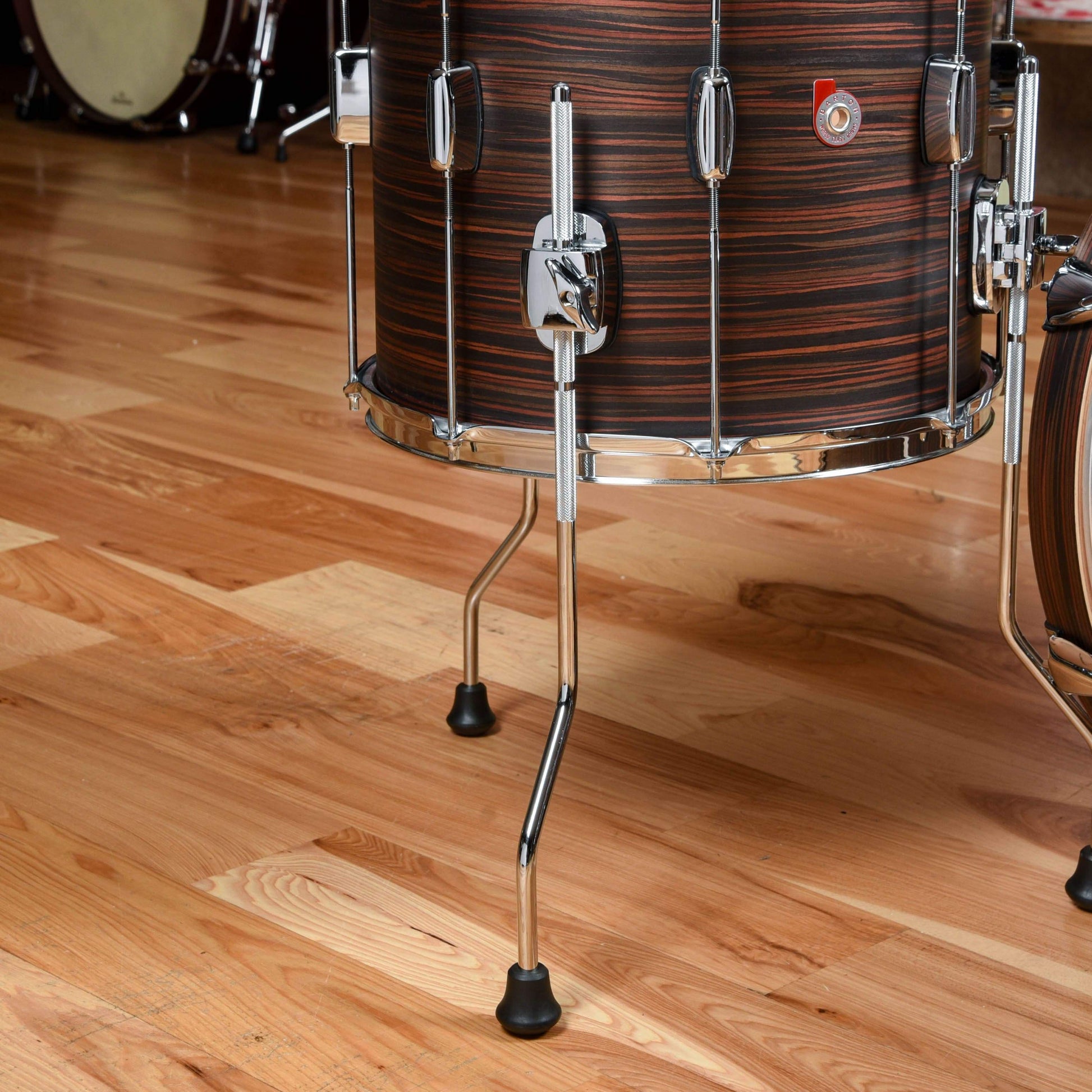 Barton Drum Co. 12/14/20 3pc. Essential Beech Drum Kit Rosewood Drums and Percussion / Acoustic Drums / Full Acoustic Kits
