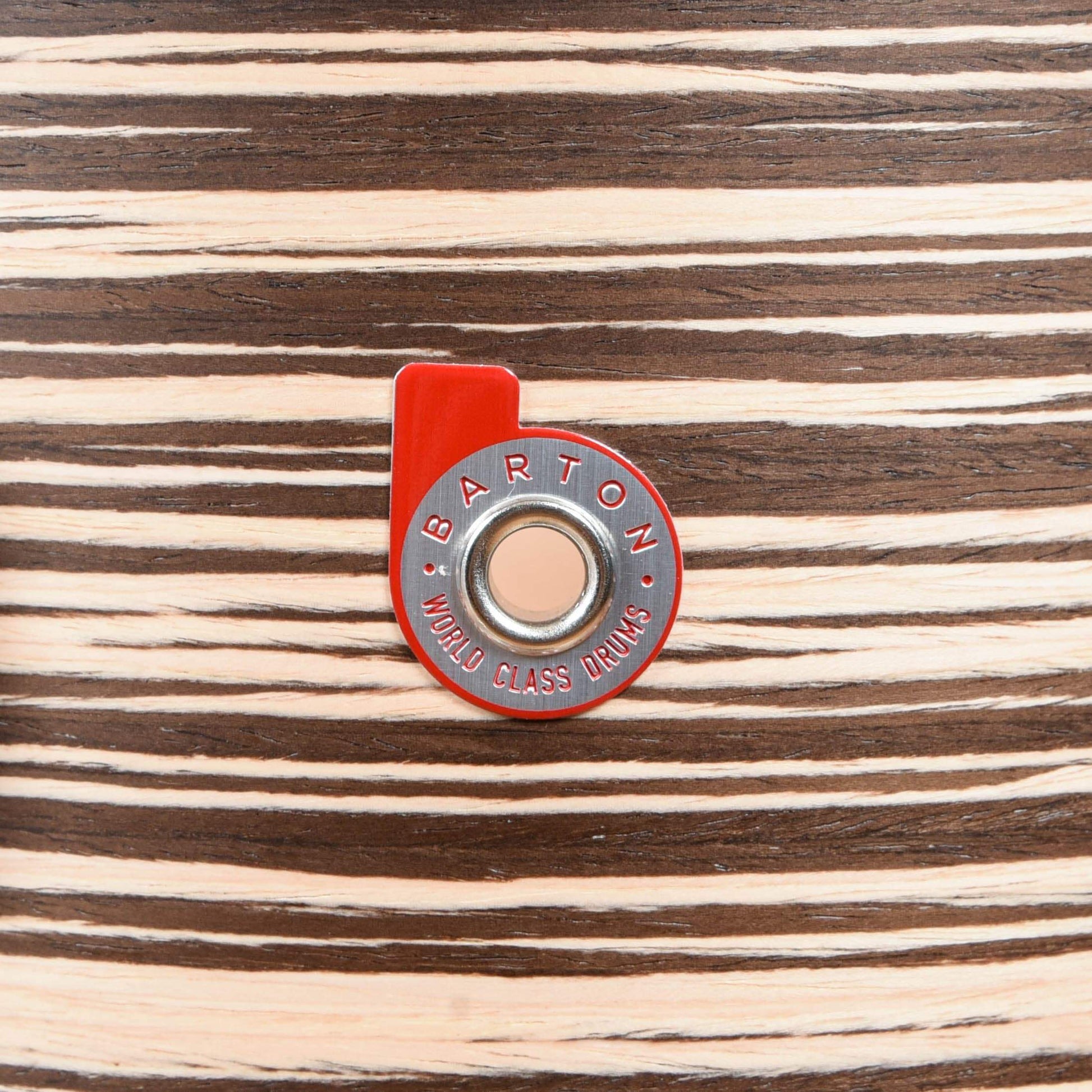 Barton Drum Co. 12/14/20 3pc. Essential Beech Drum Kit Zebrano Drums and Percussion / Acoustic Drums / Full Acoustic Kits