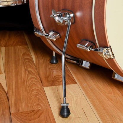 Barton Drum Co. 12/14/20 3pc. Mahogany/Poplar Drum Kit Ribbon Satin Drums and Percussion / Acoustic Drums / Full Acoustic Kits