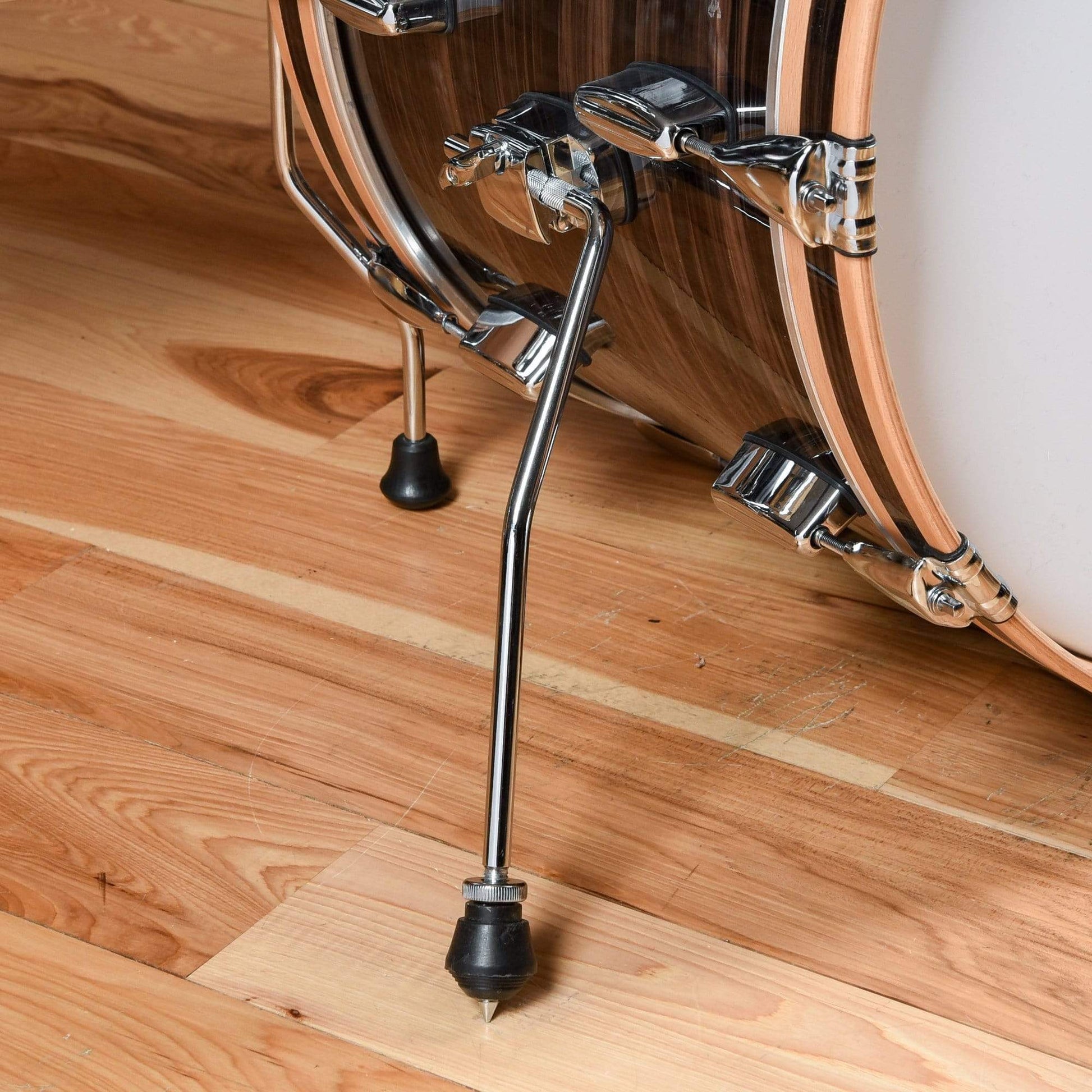 Barton Drum Co. 13/16/22 3pc. Beech Drum Kit Zebrawood Drums and Percussion / Acoustic Drums / Full Acoustic Kits