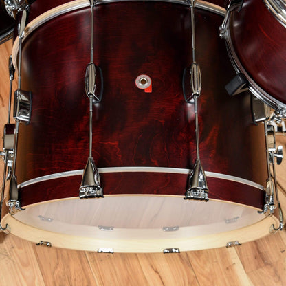 Barton Drum Co. 13/16/22 3pc. Essential Maple Drum Kit Cherry Stain Drums and Percussion / Acoustic Drums / Full Acoustic Kits