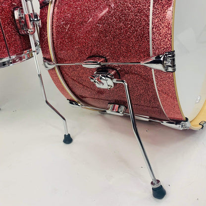 Barton Drum Co. 13/16/22 3pc. Essential Maple Drum Kit Pink Sparkle Drums and Percussion / Acoustic Drums / Full Acoustic Kits