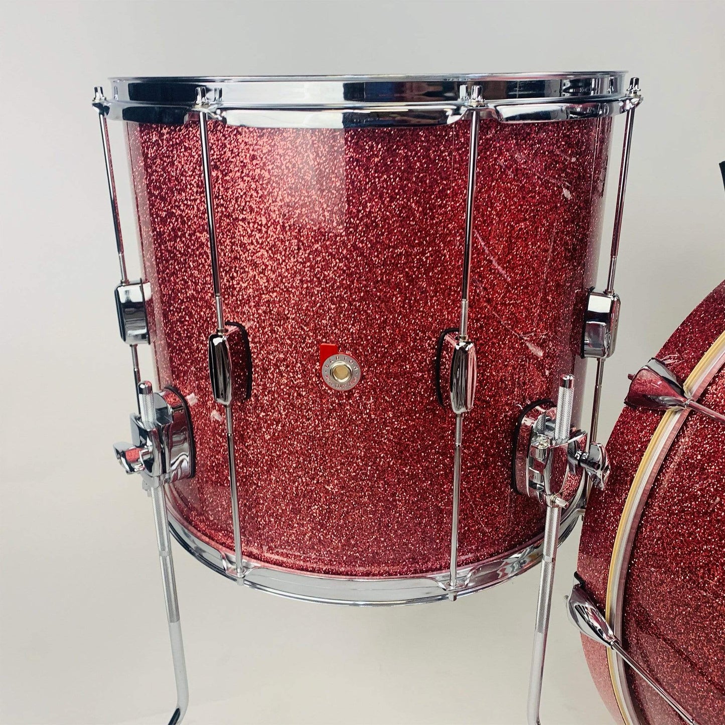 Barton Drum Co. 13/16/22 3pc. Essential Maple Drum Kit Pink Sparkle Drums and Percussion / Acoustic Drums / Full Acoustic Kits
