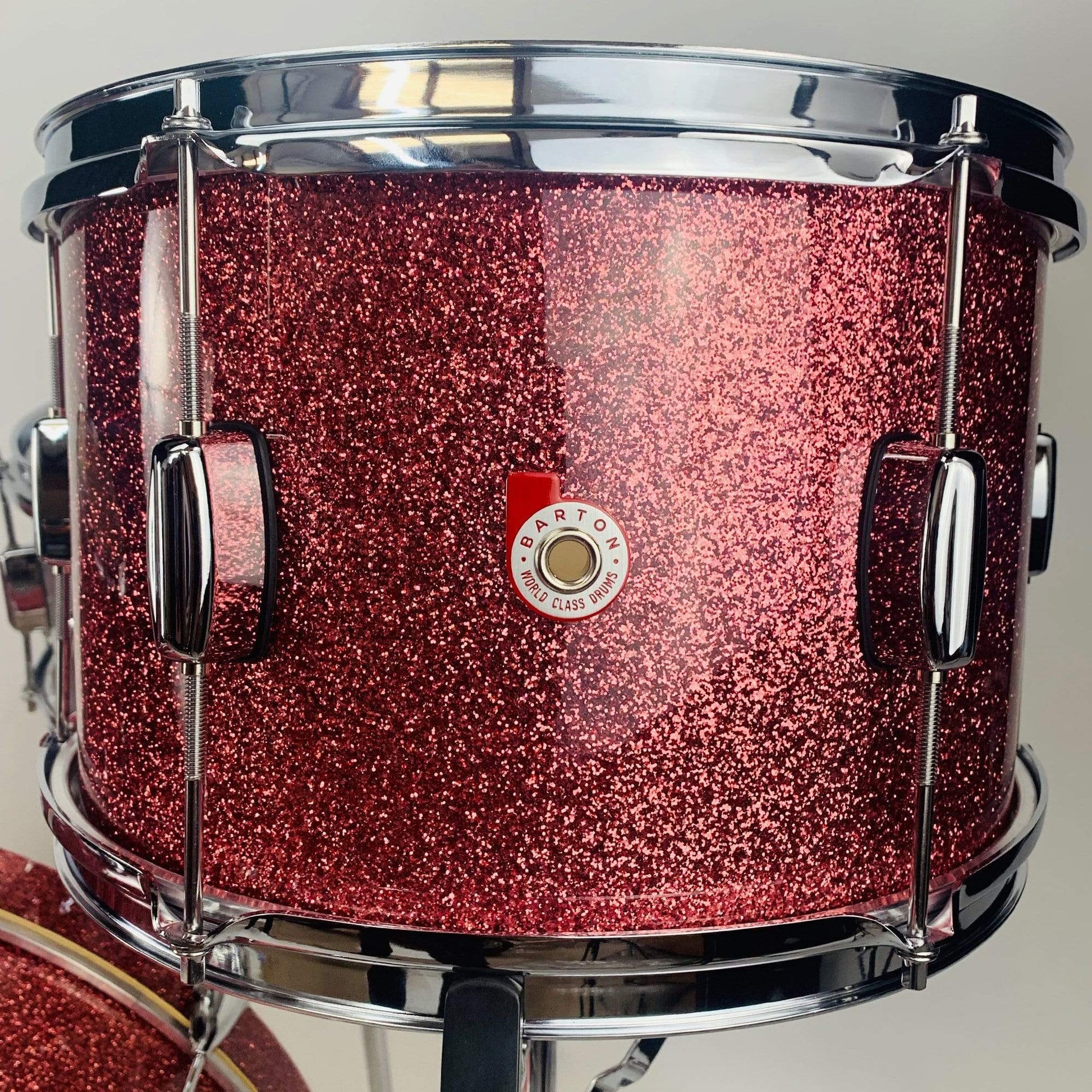 Barton Drum Co. 13/16/22 3pc. Essential Maple Drum Kit Pink Sparkle Drums and Percussion / Acoustic Drums / Full Acoustic Kits