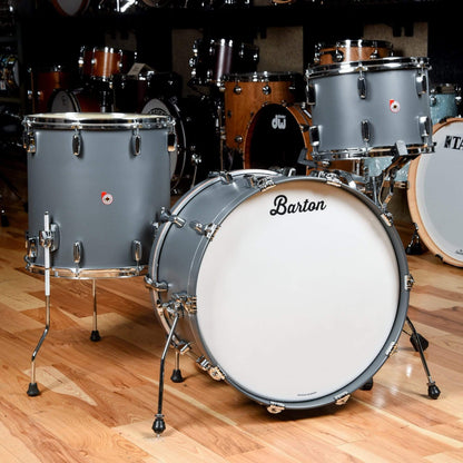 Barton Drum Co. 13/16/22 3pc. Mahogany/Poplar Drum Kit Grey Satin Drums and Percussion / Acoustic Drums / Full Acoustic Kits