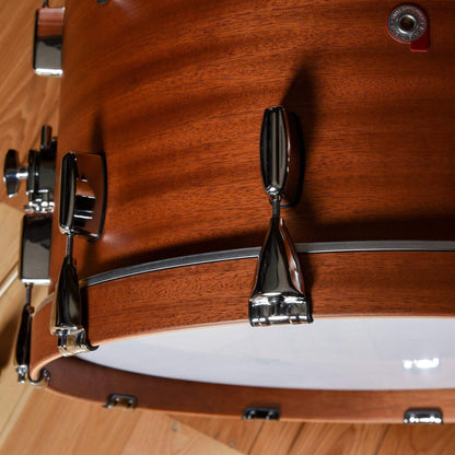 Barton Drum Co. 13/16/22 3pc. Mahogany/Poplar Drum Kit Ribbon Satin Drums and Percussion / Acoustic Drums / Full Acoustic Kits