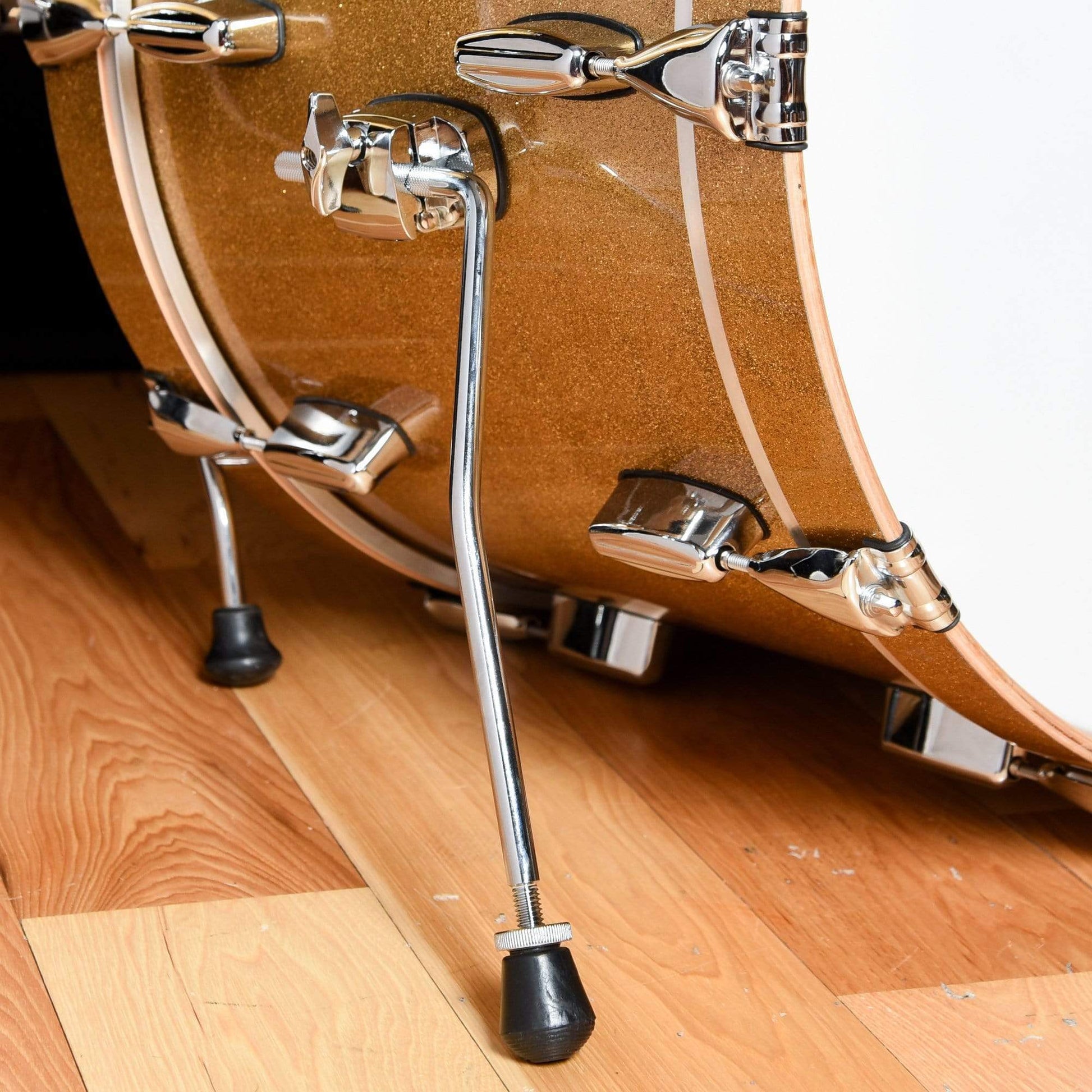Barton Drum Co. 13/16/22 3pc. Maple Drum Kit Ginger Sparkle Drums and Percussion / Acoustic Drums / Full Acoustic Kits