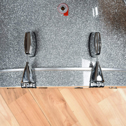 Barton Drum Co. 13/16/22 3pc. Maple Drum Kit Silver Sparkle Drums and Percussion / Acoustic Drums / Full Acoustic Kits