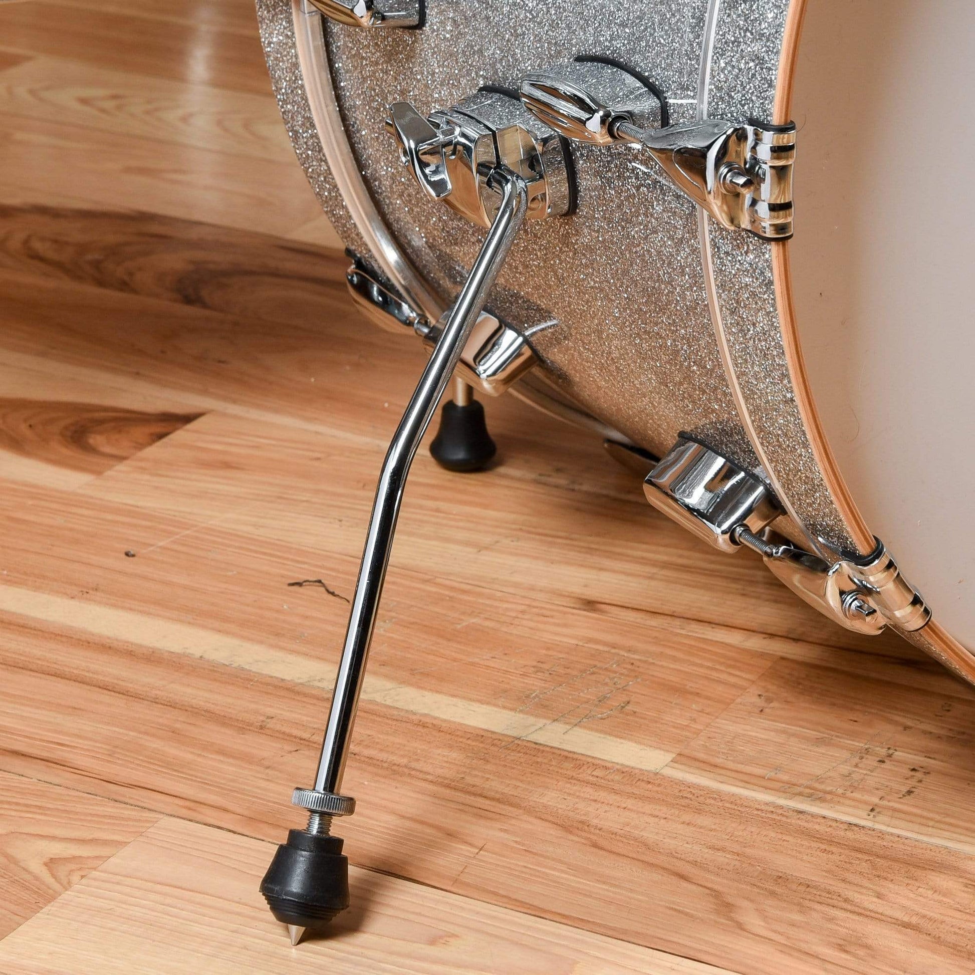 Barton Drum Co. 13/16/22 3pc. Maple Drum Kit Silver Sparkle Drums and Percussion / Acoustic Drums / Full Acoustic Kits