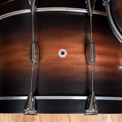 Barton Drum Co. 13/16/22x12 3pc. Mahogany/Poplar Drum Kit Ribbon Fade Drums and Percussion / Acoustic Drums / Full Acoustic Kits