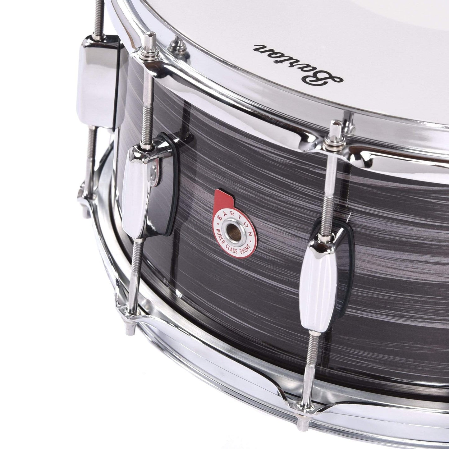 Barton Drum Co. 6.5x14 Beech Snare Drum Zebrawood Drums and Percussion / Acoustic Drums / Snare