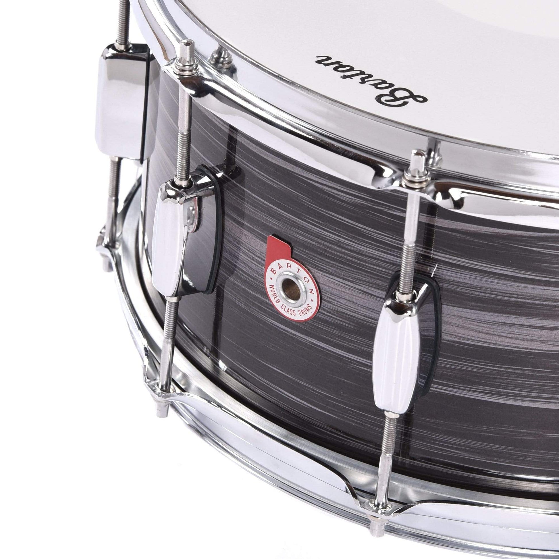 Barton Drum Co. 6.5x14 Beech Snare Drum Zebrawood Drums and Percussion / Acoustic Drums / Snare