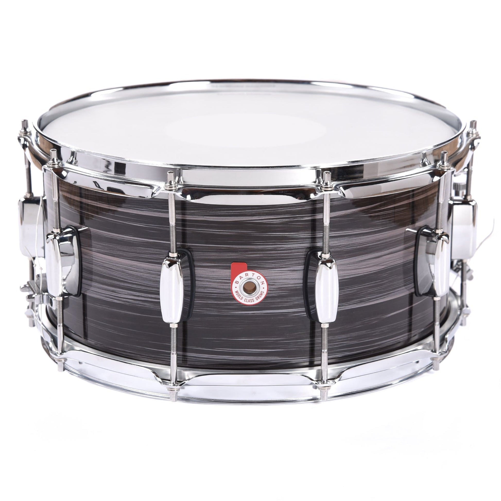 Barton Drum Co. 6.5x14 Beech Snare Drum Zebrawood Drums and Percussion / Acoustic Drums / Snare