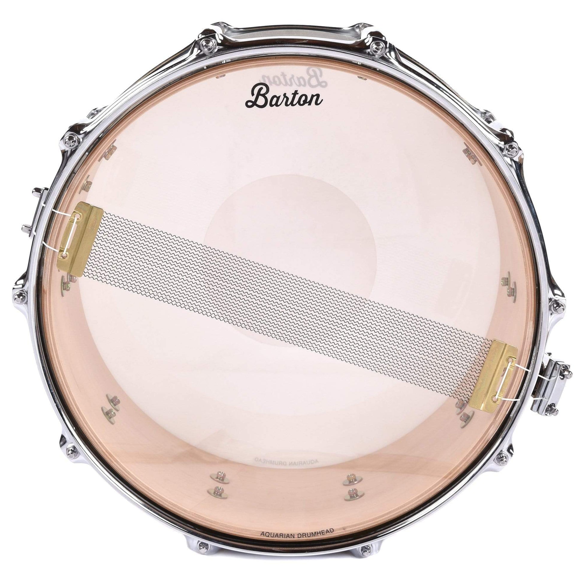 Barton Drum Co. 6.5x14 Maple Snare Drum Ginger Sparkle Drums and Percussion / Acoustic Drums / Snare