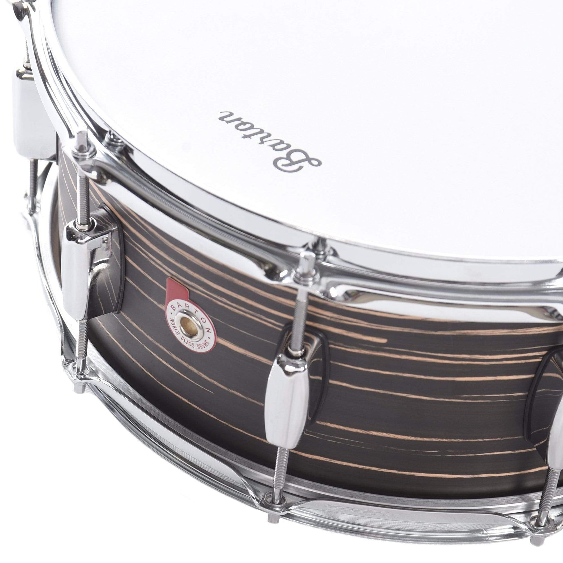 Barton Drum Co. 6x14 Beech Snare Drum Ebony Drums and Percussion / Acoustic Drums / Snare