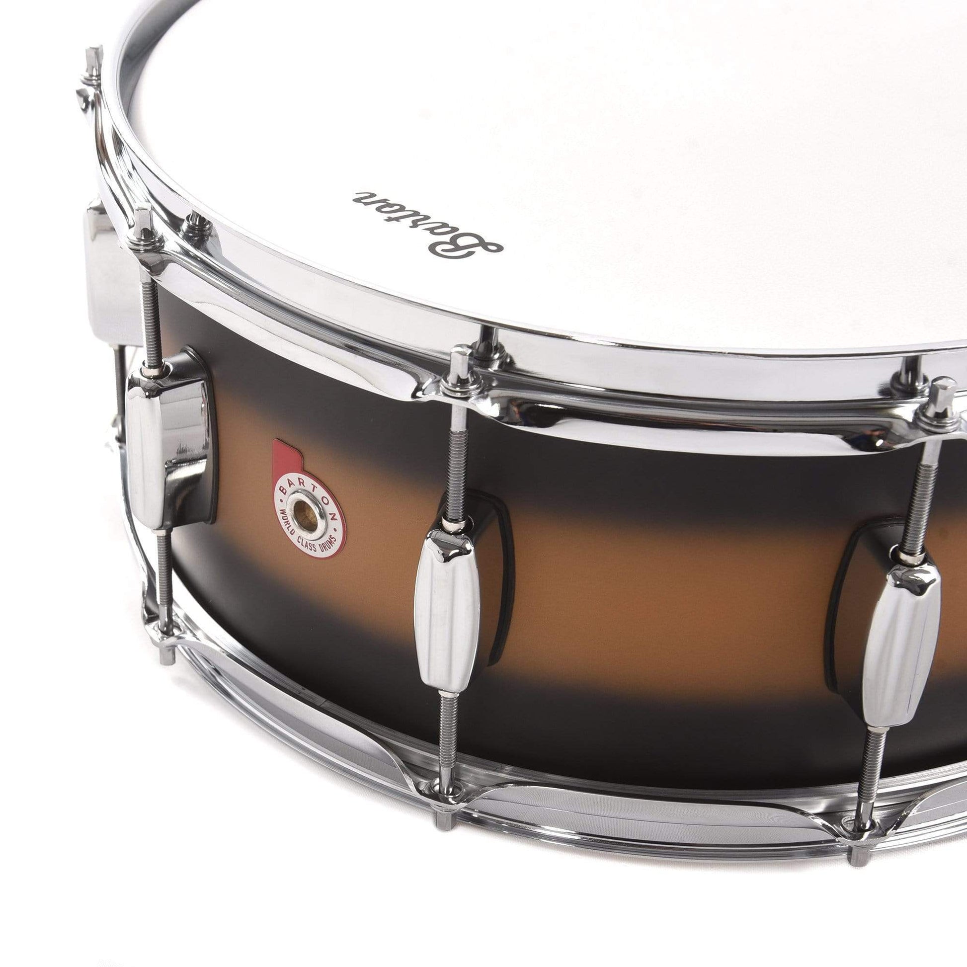 Barton Drum Co. 6x14 Beech Snare Drum Gold Duco Drums and Percussion / Acoustic Drums / Snare