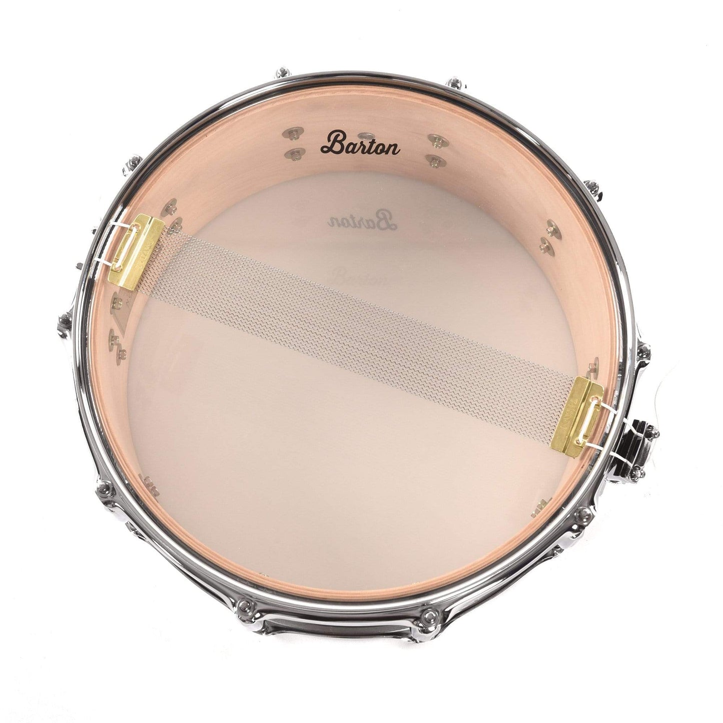 Barton Drum Co. 6x14 Beech Snare Drum Gold Duco Drums and Percussion / Acoustic Drums / Snare
