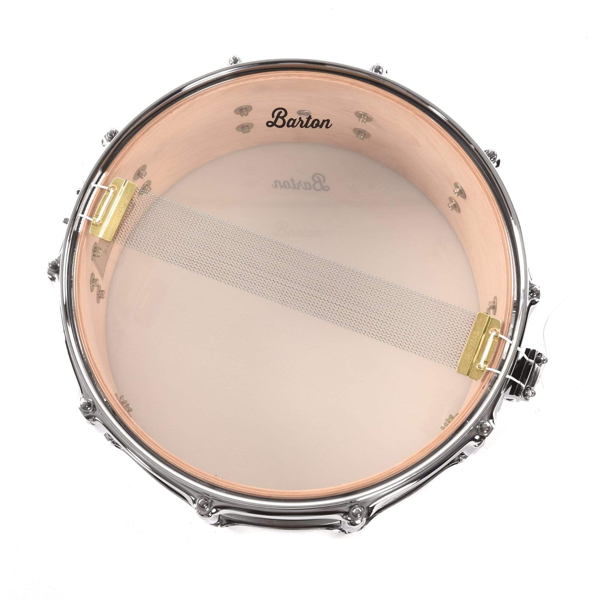 Barton Drum Co. 6x14 Beech Snare Drum Gold Duco Drums and Percussion / Acoustic Drums / Snare