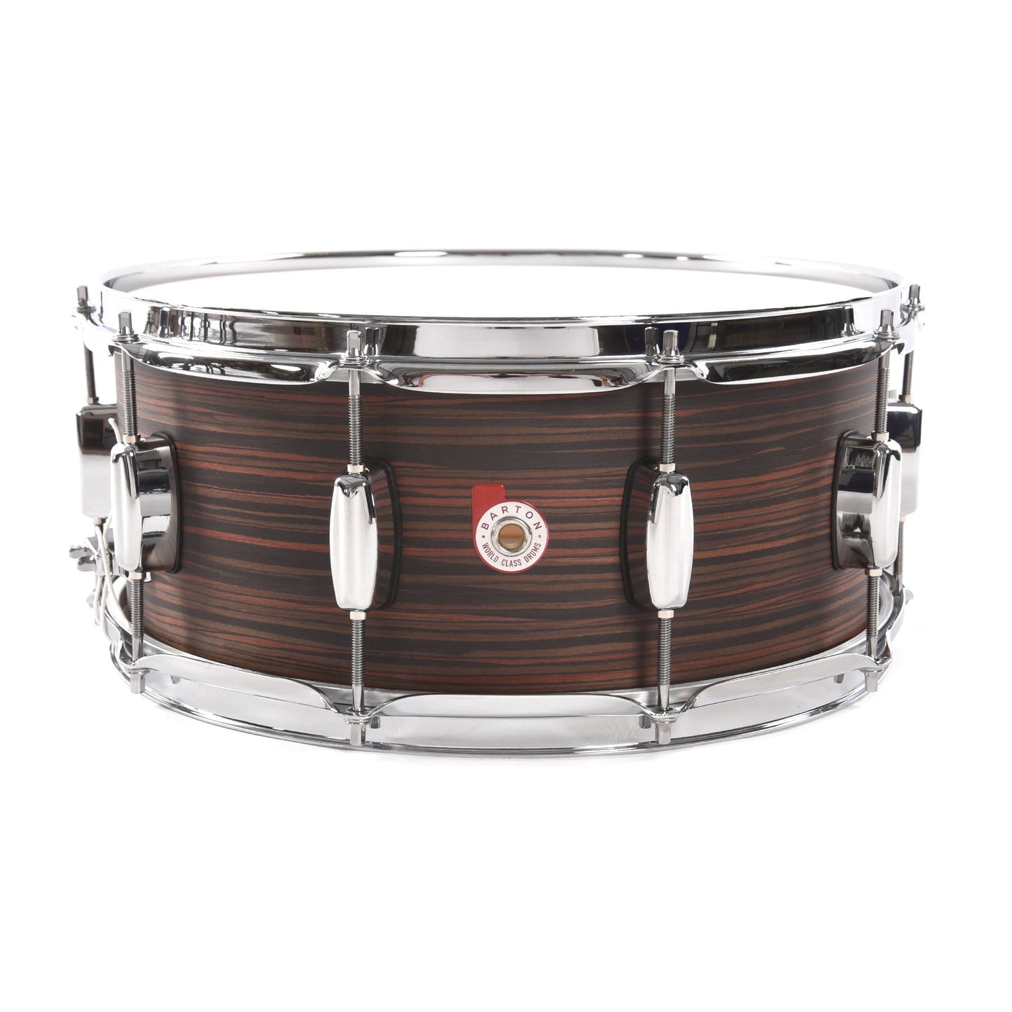 Barton Drum Co. 6x14 Beech Snare Drum Rosewood Drums and Percussion / Acoustic Drums / Snare