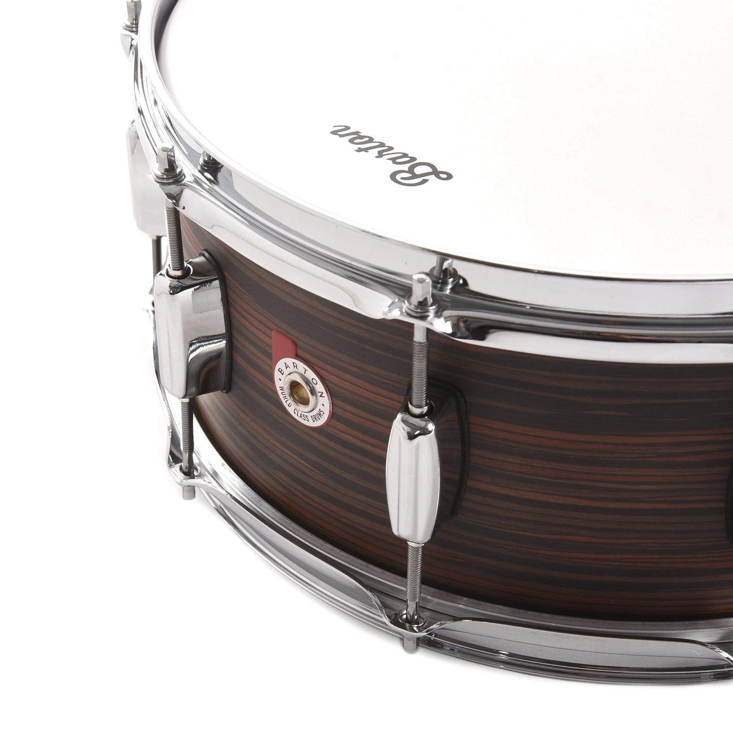 Barton Drum Co. 6x14 Beech Snare Drum Rosewood Drums and Percussion / Acoustic Drums / Snare