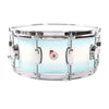 Barton Drum Co. 6x14 Beech Snare Drum White/Blue Duco Drums and Percussion / Acoustic Drums / Snare