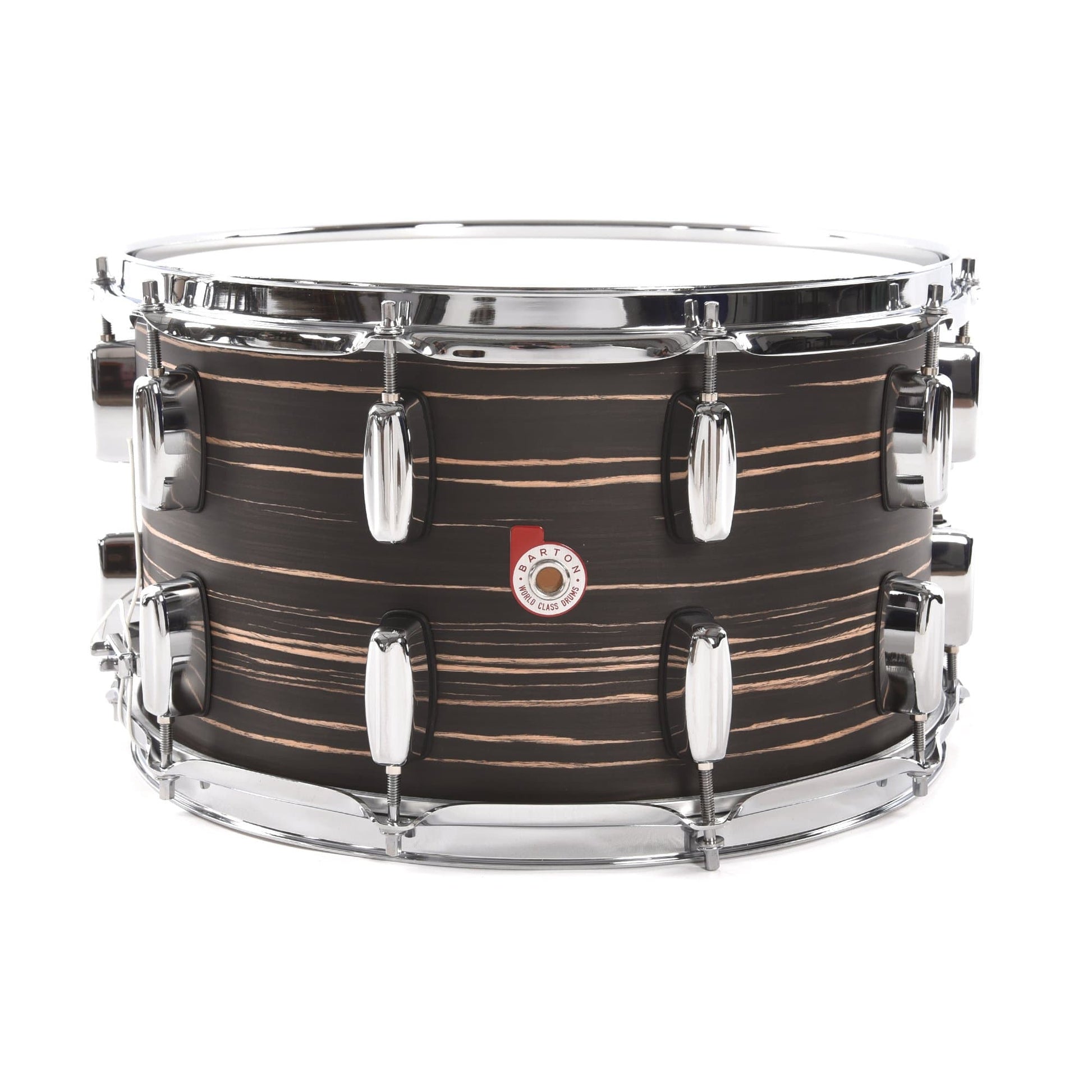 Barton Drum Co. 8x14 Beech Snare Drum Ebony Drums and Percussion / Acoustic Drums / Snare