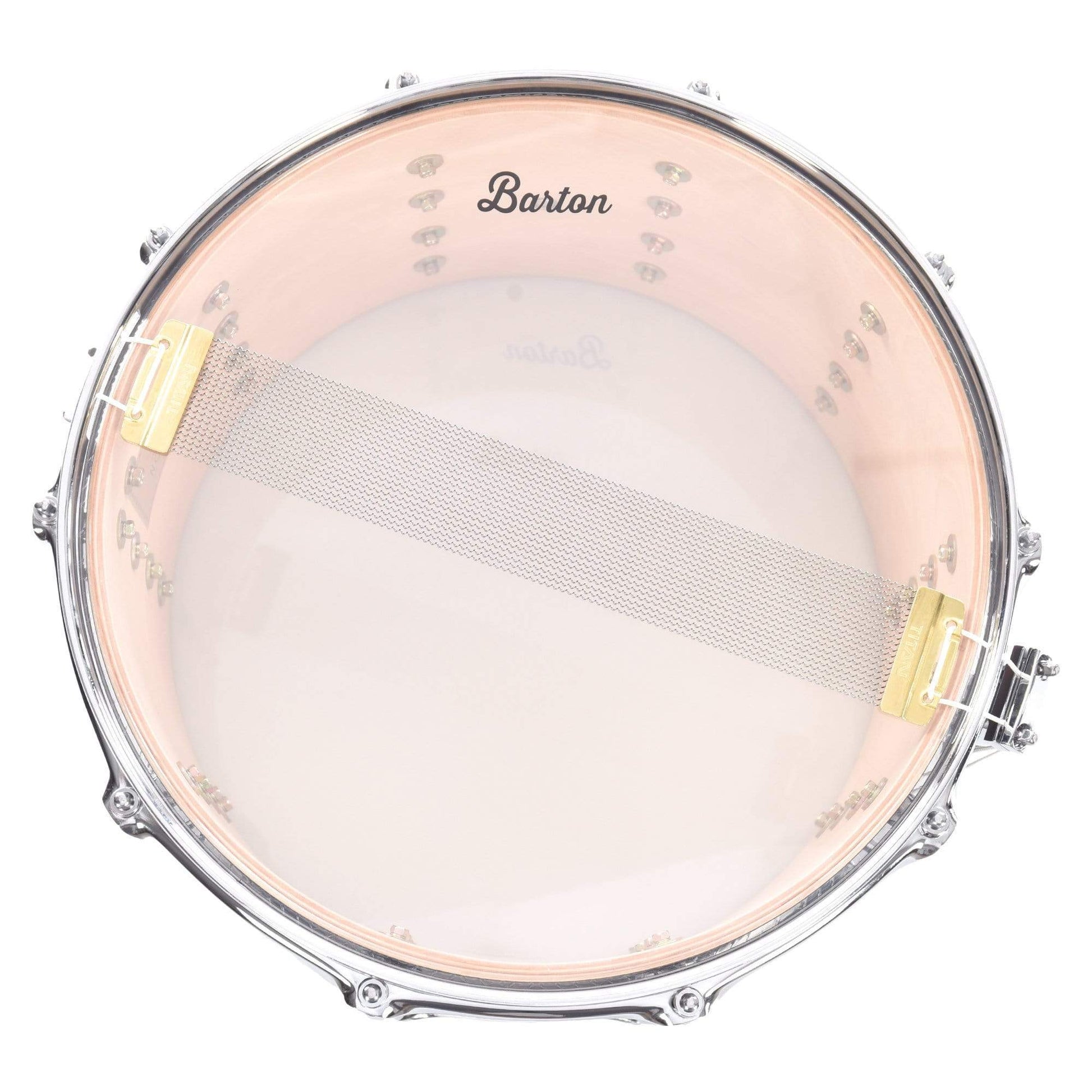 Barton Drum Co. 8x14 Beech Snare Drum Rosewood Drums and Percussion / Acoustic Drums / Snare