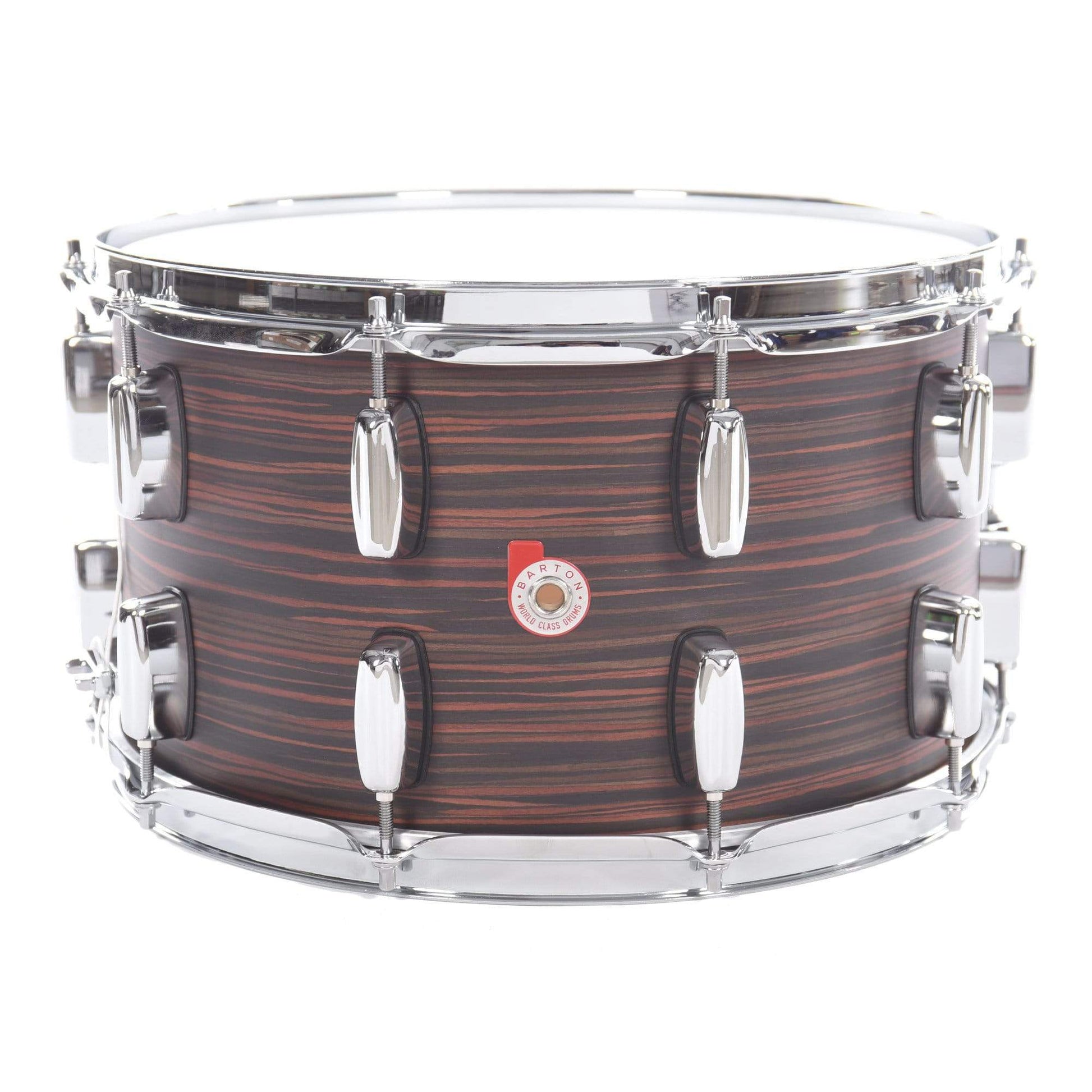 Barton Drum Co. 8x14 Beech Snare Drum Rosewood Drums and Percussion / Acoustic Drums / Snare