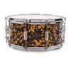 Barton Studio Custom Maple 6.5x14 Snare Drum Black & Gold Pearl Drums and Percussion / Acoustic Drums / Snare