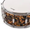 Barton Studio Custom Maple 6.5x14 Snare Drum Black & Gold Pearl Drums and Percussion / Acoustic Drums / Snare