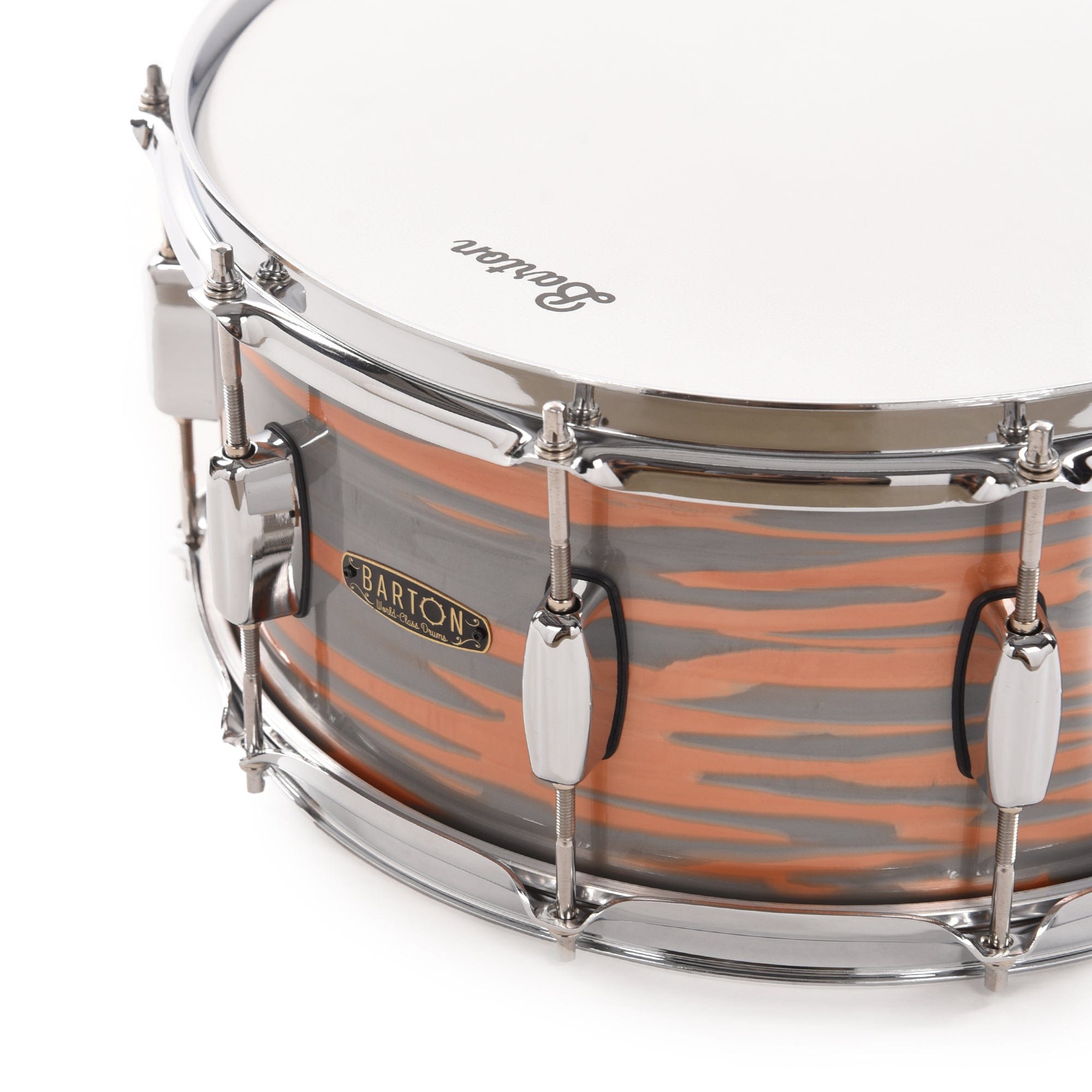 Barton Studio Custom Maple 6.5x14 Snare Drum Mars Oyster – Chicago ...