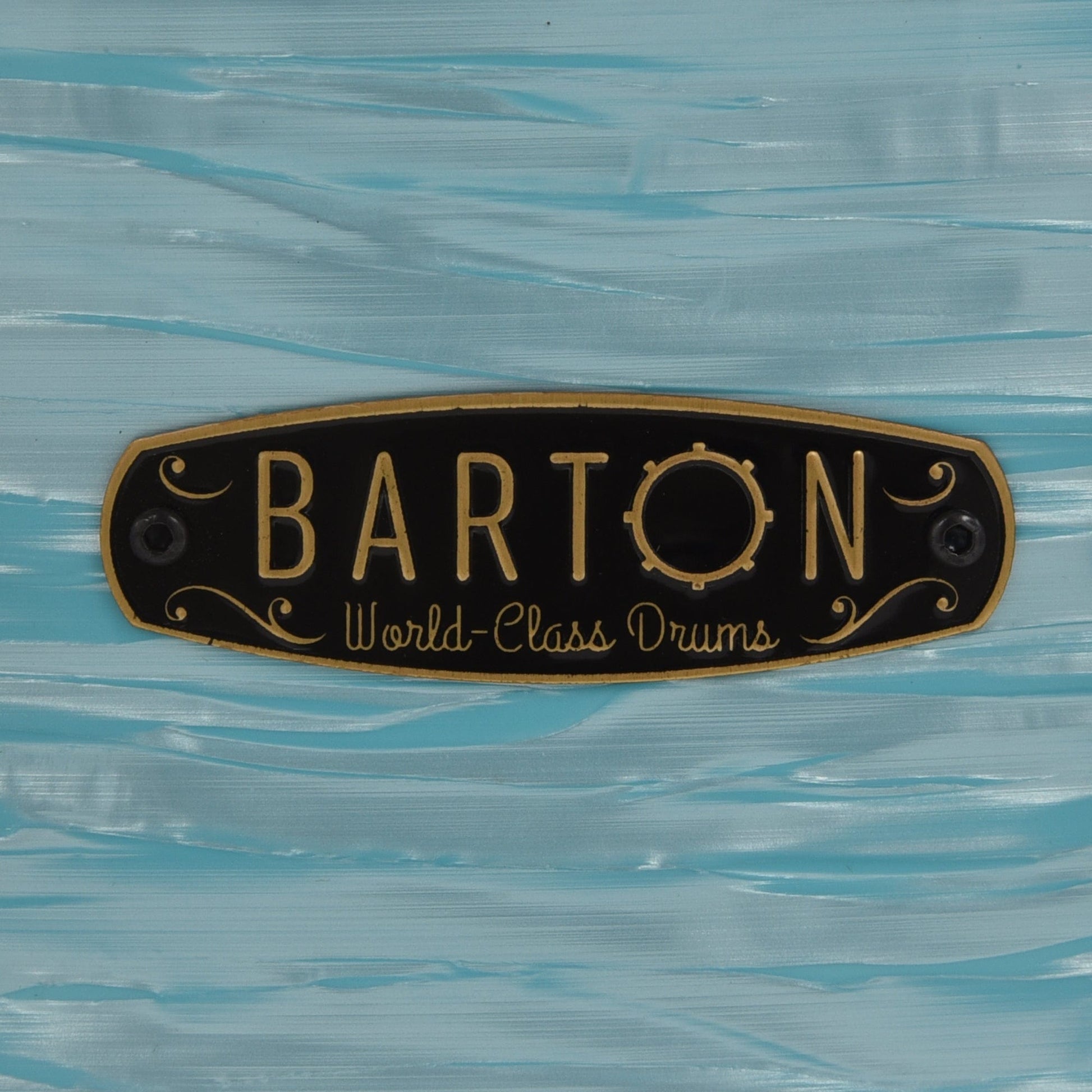 Barton Studio Custom Maple 6.5x14 Snare Drum Sky Blue Oyster Drums and Percussion / Acoustic Drums / Snare