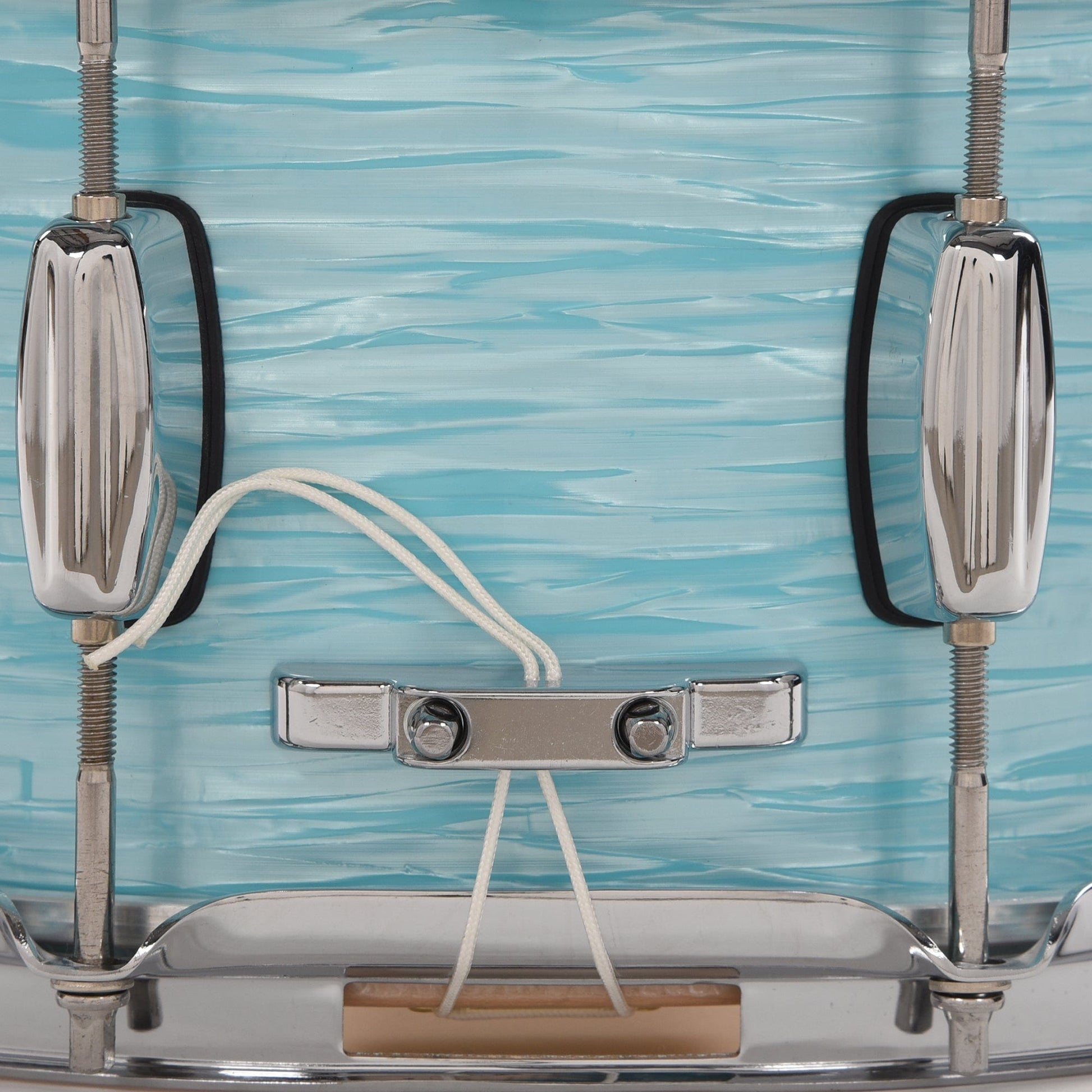 Barton Studio Custom Maple 6.5x14 Snare Drum Sky Blue Oyster Drums and Percussion / Acoustic Drums / Snare