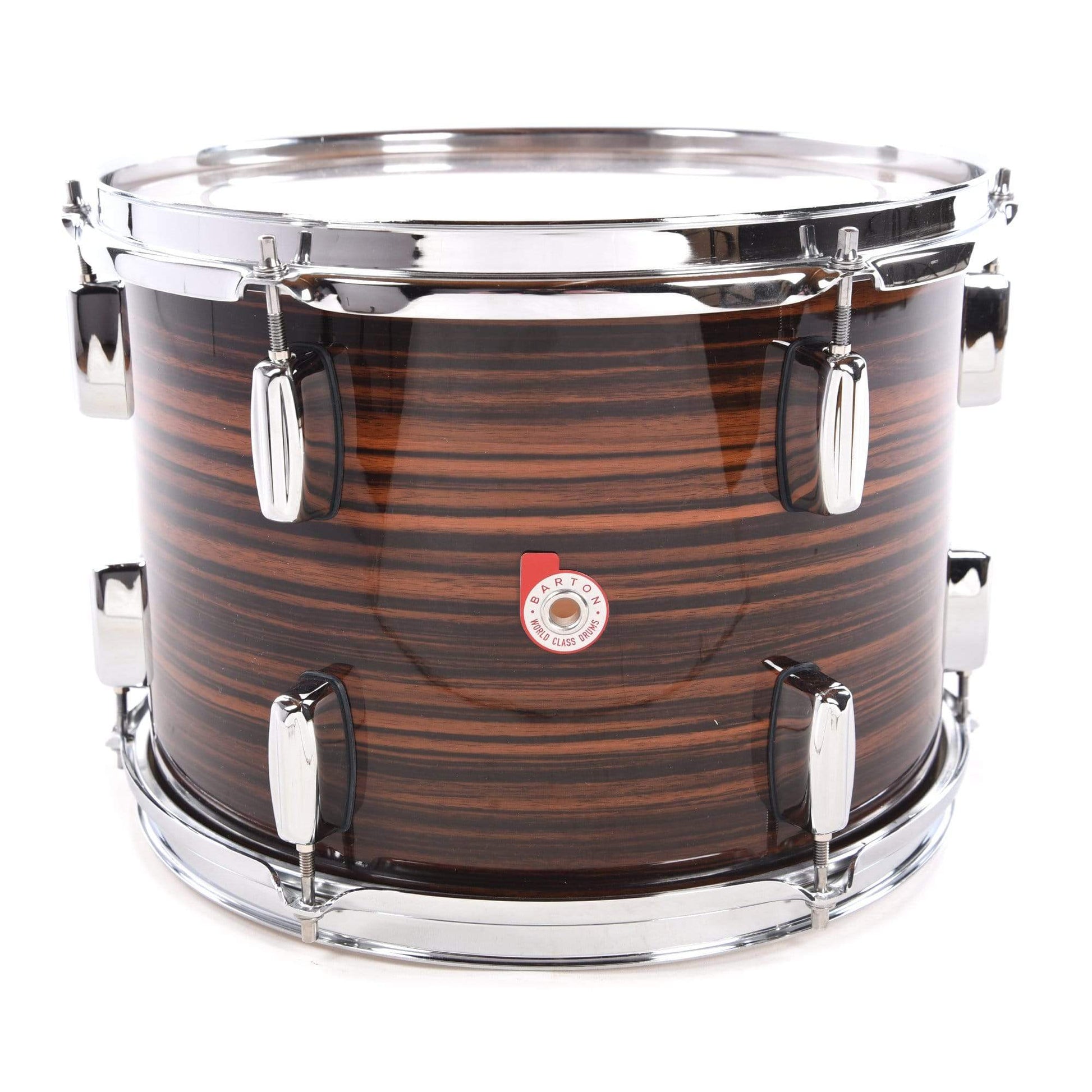 Barton Drum Co. 9x13 Beech Tom Tigerwood Drums and Percussion / Acoustic Drums / Tom