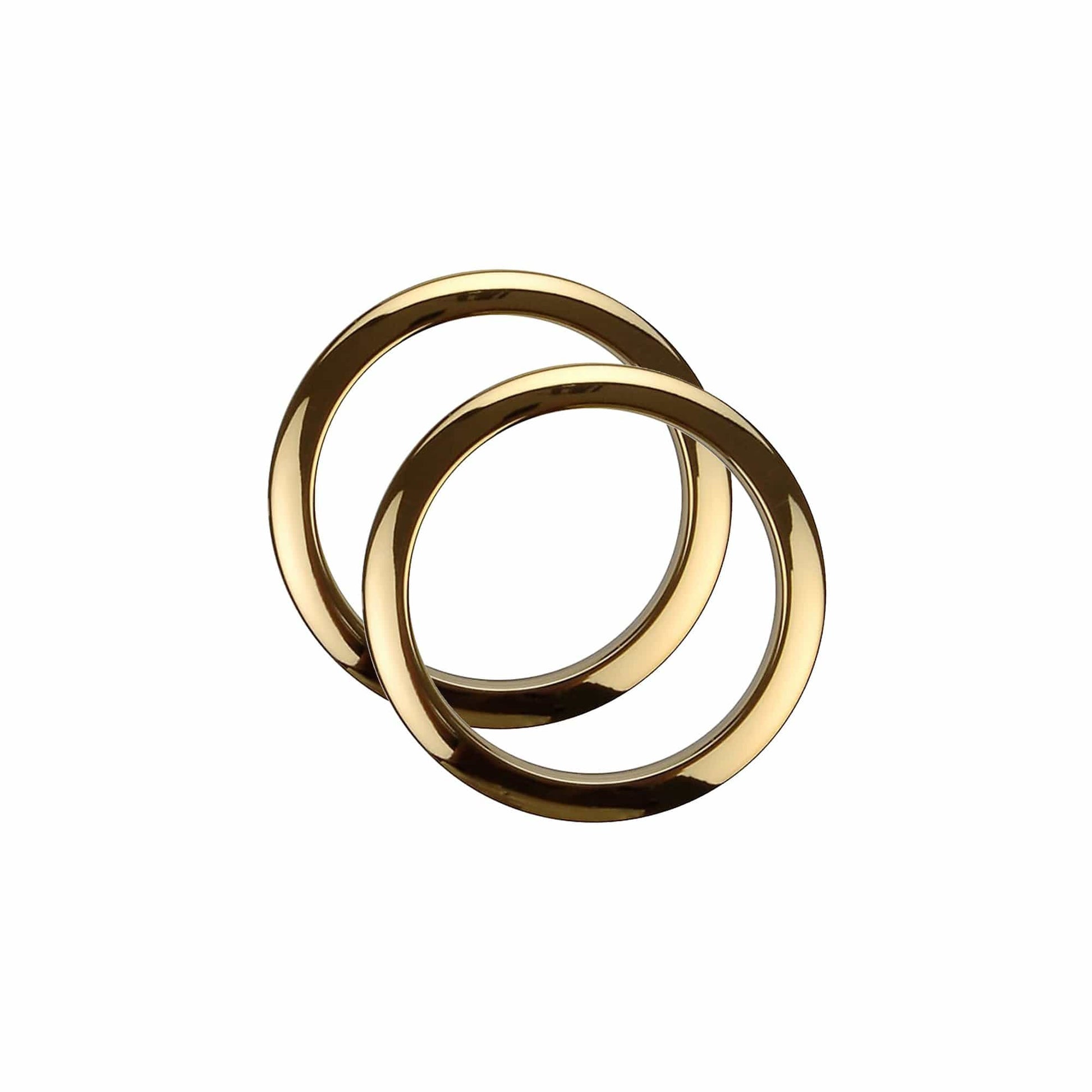 Bass Drum O's 4" Bass Drum Head Reinforcement Ring Brass (2 Pack Bundle) Drums and Percussion / Parts and Accessories / Drum Parts