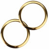 Bass Drum O's 5" Bass Drum Head Reinforcement Ring Brass (2 Pack Bundle) Drums and Percussion / Parts and Accessories / Drum Parts