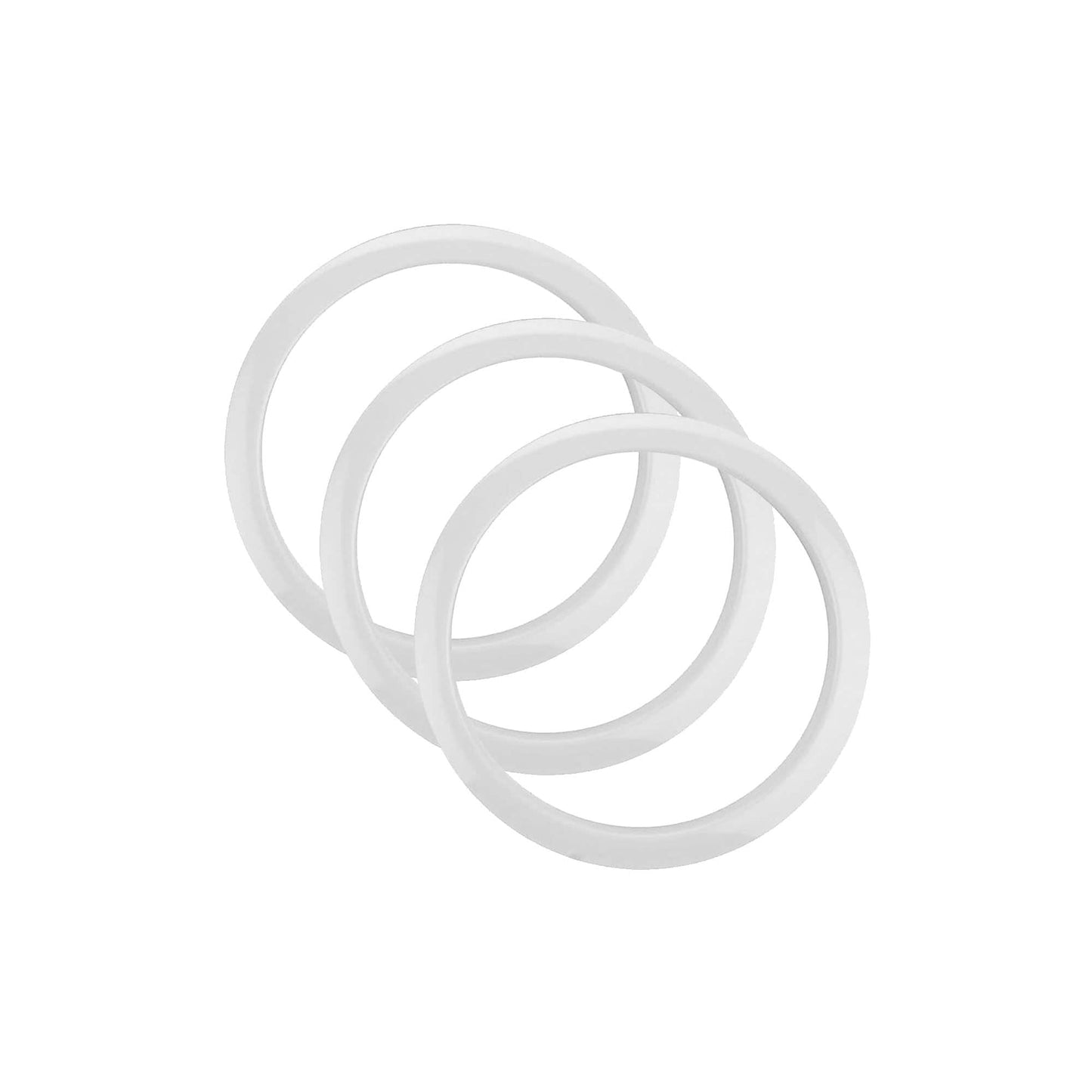 Bass Drum O's 5" Bass Drum Head Reinforcement Ring White (3 Pack Bundle) Drums and Percussion / Parts and Accessories / Drum Parts