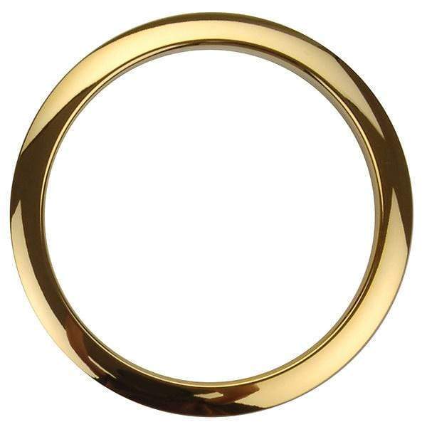 Ahead AOBR4 4-Inch O Bass Drum - Brass Finish, Endless Design Possibilities