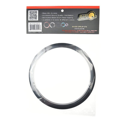 Bass Drum O's 6" Bass Drum Head Reinforcement Ring Black Drums and Percussion / Parts and Accessories / Drum Parts